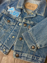 Load image into Gallery viewer, ABC Vintage 1 of 1 Custom Vintage Youth Levi&#39;s Denim Trucker Jacket ABC Vintage 