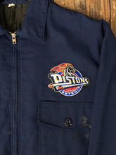 Load image into Gallery viewer, ABC Vintage 1 of 1 Custom Vintage Zip Up Work Jacket Painted Navy ABC Vintage 