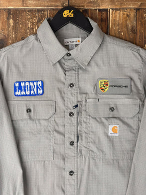 ABC Vintage 1 of 1 Custom Work Shirt Grey ABC Vintage 