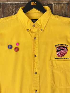 ABC Vintage 1 of 1 Vintage 2002 Training Camp BD Shirt Yellow ABC Vintage 
