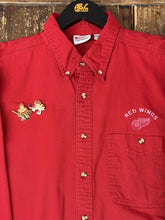 Load image into Gallery viewer, ABC Vintage 1 of 1 Vintage Detroit Red Wings BD Shirt Red ABC Vintage 