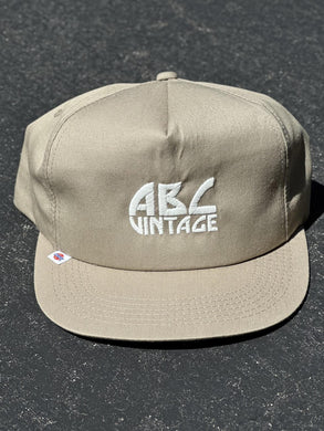ABC Vintage 90s Dickies Snapback (Tan) ABC Vintage 