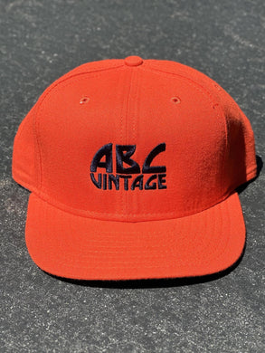 ABC Vintage 90s New Era Snapback (Orange) ABC Vintage 