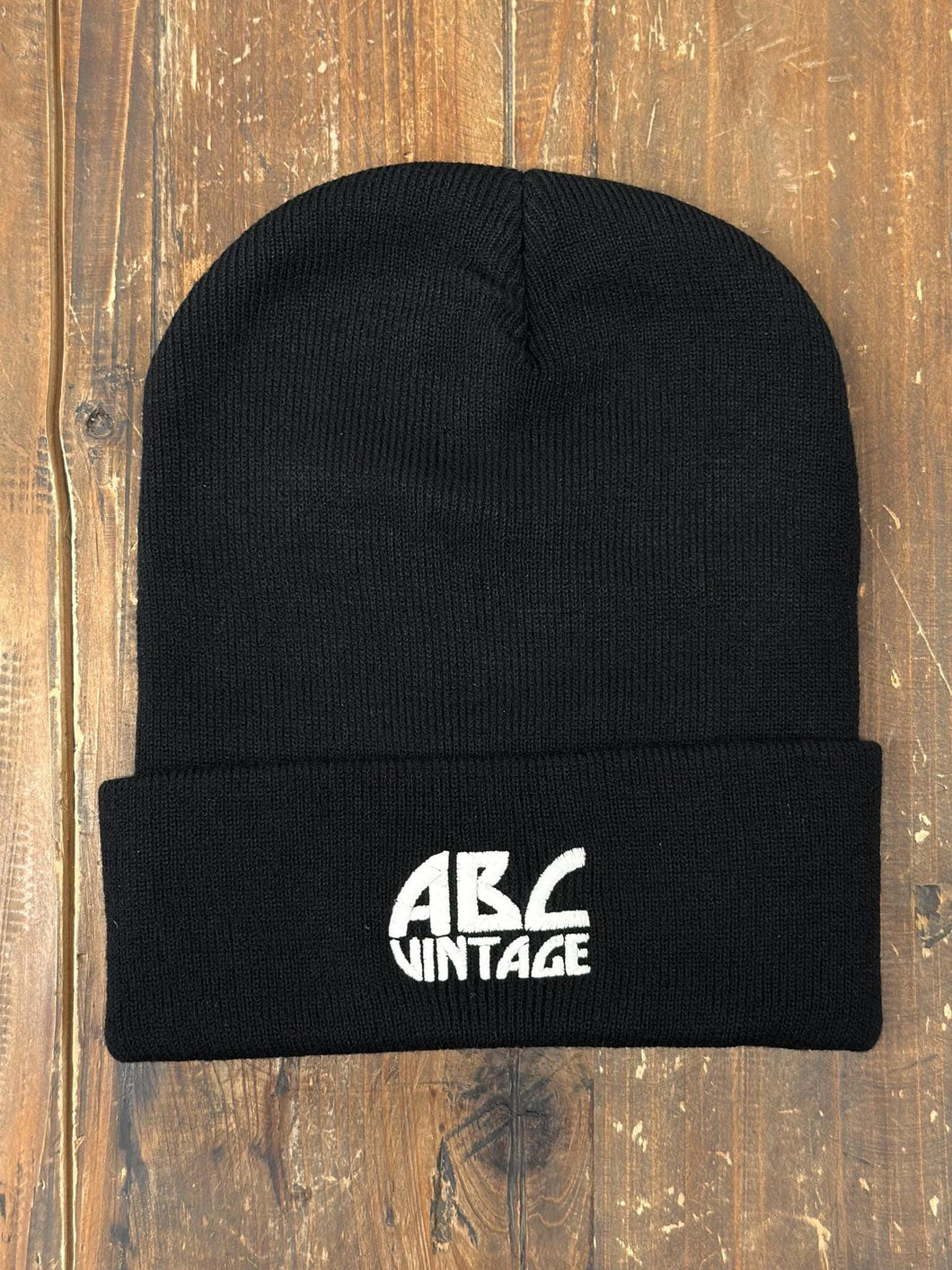 ABC Vintage Classic Logo Beanie (Black) ABC Vintage 