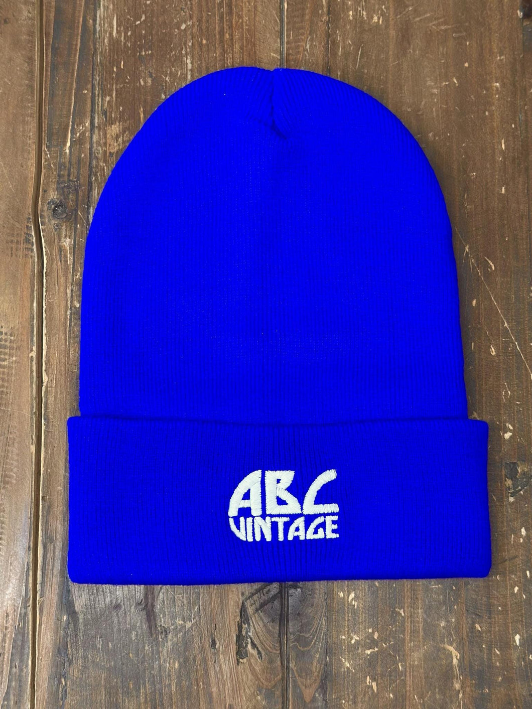 ABC Vintage Classic Logo Beanie (Blue) ABC Vintage 