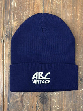 ABC Vintage Classic Logo Beanie (Navy) ABC Vintage 