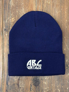 ABC Vintage Classic Logo Beanie (Navy) ABC Vintage 