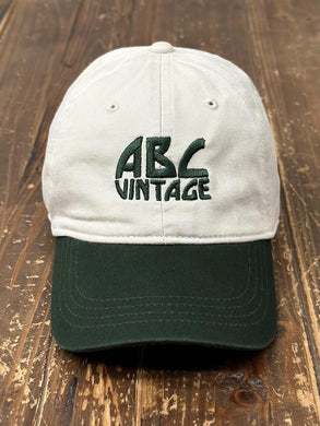 ABC Vintage Logo Hat (Cream/Green) ABC Vintage 