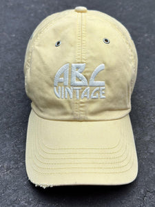 ABC Vintage Logo Hat (Pale Yellow) ABC Vintage 