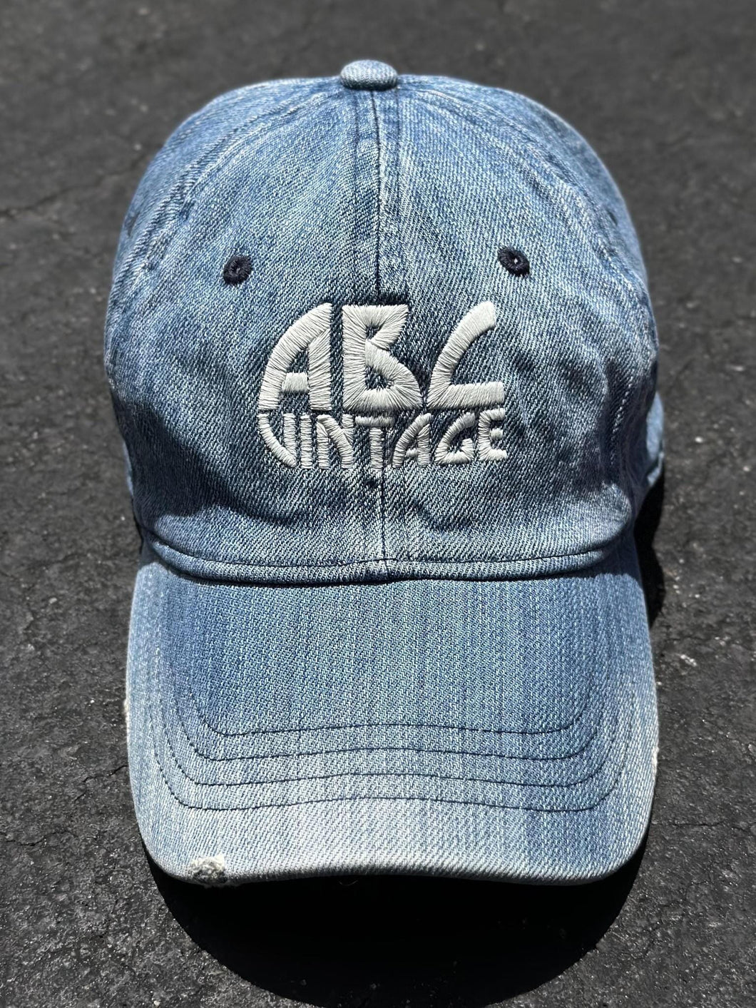 ABC Vintage Logo Hat (Washed Denim) ABC Vintage 