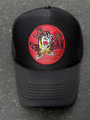 ABC Vintage Michigan Wolverines Vintage Taz Patch Trucker Hat (Black) ABC Vintage 