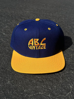 ABC Vintage New Era Vintage 90s Snapback (Royal/Gold) ABC Vintage 