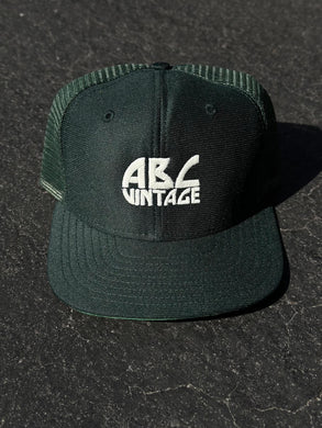 ABC Vintage New Era Vintage 90s Trucker Hat (Pine Green) ABC Vintage 