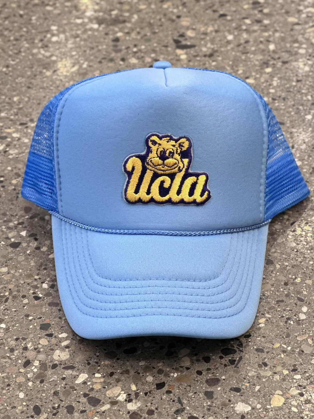 ABC Vintage UCLA Vintage Patch Trucker Hat ( Baby Blue) ABC Vintage 