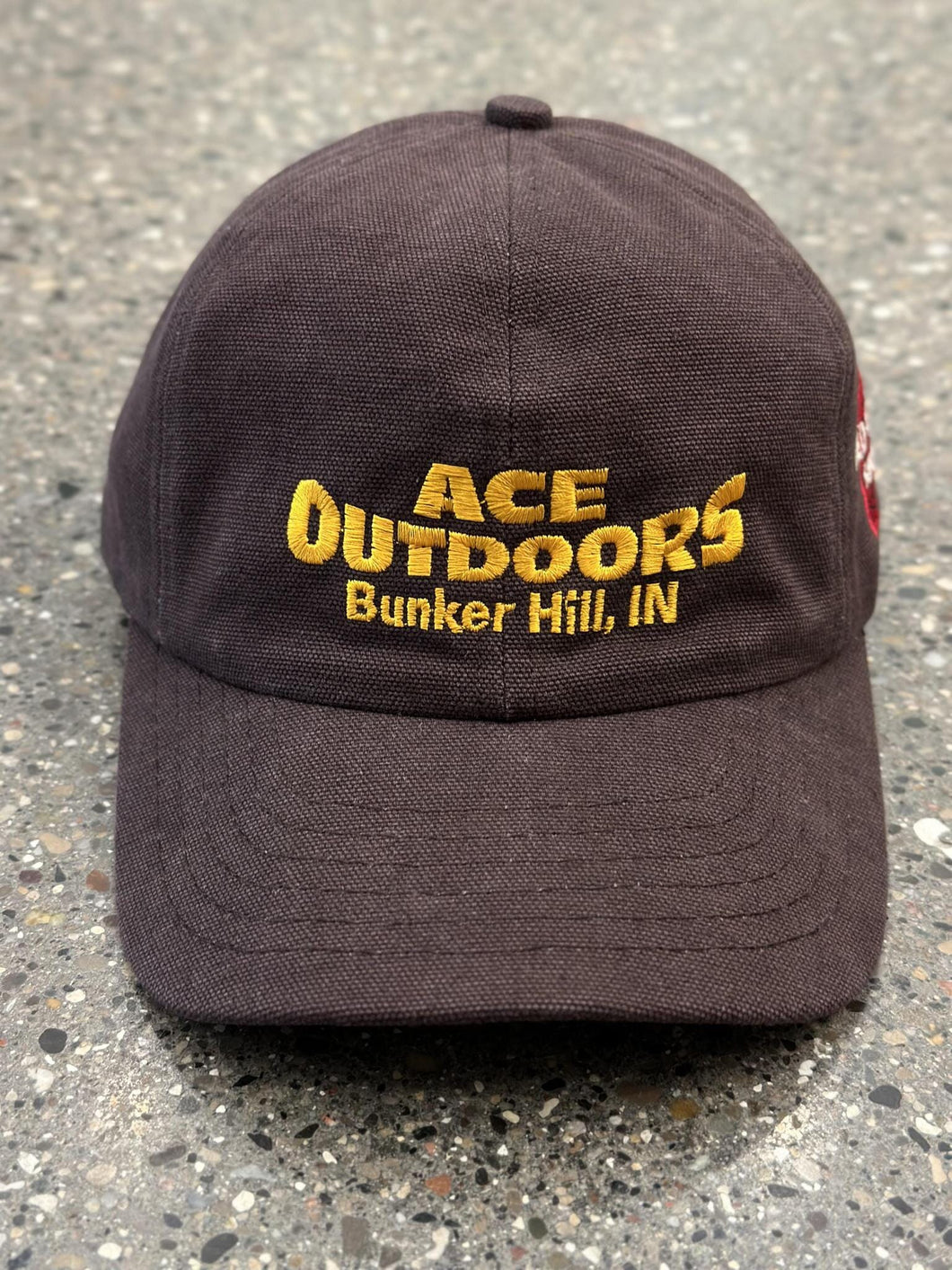 ACE Outdoors Vintage 90s Carhartt Snapback Brown ABC Vintage 