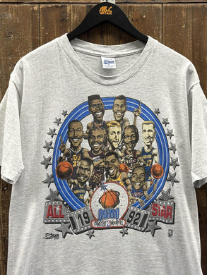 All Star Game Vintage 1992 Salem Tee Grey ABC Vintage 