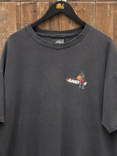 Load image into Gallery viewer, AND 1 Vintage 90s Respect The Game Tee Faded Black ABC Vintage 