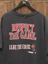 Load image into Gallery viewer, AND 1 Vintage 90s Respect The Game Tee Faded Black ABC Vintage 