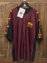 Load image into Gallery viewer, ASU Vintage 2000 Russell Basketball Warm Up Jersey Burgundy ABC Vintage 