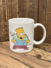 Load image into Gallery viewer, Bart Simpson Vintage 1990 Don't Have A Cow Mug ABC Vintage 