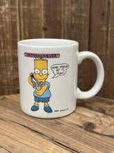 Load image into Gallery viewer, Bart Simpson Vintage 1990 Underachiever Mug ABC Vintage 