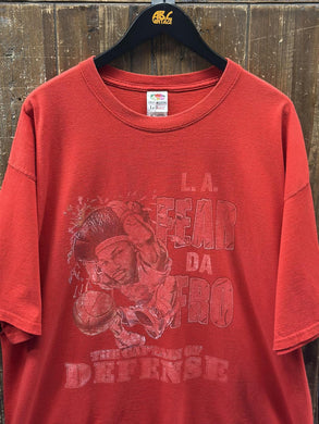 Ben Wallace Vintage 2000s Fear Da Fro Tee Faded Red ABC Vintage 