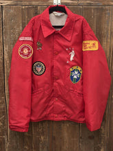 Load image into Gallery viewer, Birmingham Bloomfield Soccer Club Vintage 80s Youth Coach Jacket Red ABC Vintage 