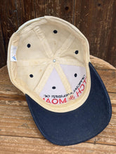 Load image into Gallery viewer, Bitch &amp; Moan Vintage 90s Snapback Aged Cream Navy ABC Vintage 