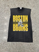 Load image into Gallery viewer, Boston Bruins Vintage 1989 Cutoff Tee Sun Faded ABC Vintage 