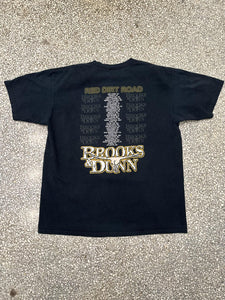 Brooks & Dunn Vintage 2003 Red Dirt Road Black ABC Vintage 