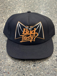 Bud Thirsty Vintage 90s Snapback Black ABC Vintage 