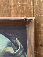 Load image into Gallery viewer, Budweiser Large-Mouth Bass Vintage 1986 Paper Wall Art ABC Vintage 