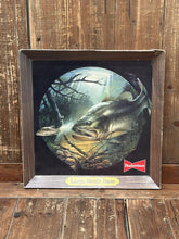 Load image into Gallery viewer, Budweiser Large-Mouth Bass Vintage 1986 Paper Wall Art ABC Vintage 