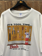 Load image into Gallery viewer, Budweiser Vintage 1993 It&#39;s Tool Time Tee White ABC Vintage 