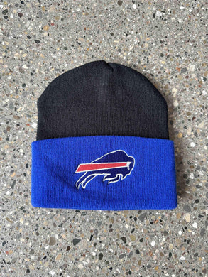 Buffalo Bills Beanie Vintage Beanie Black Blue ABC Vintage 
