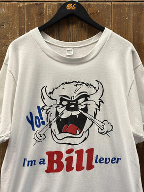Buffalo Bills Vintage 90s Taz I'm a Billiever ABC Vintage 