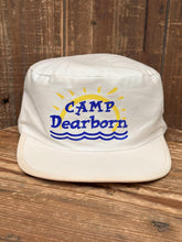 Load image into Gallery viewer, Camp Dearborn Vintage 80s Snapback White ABC Vintage 