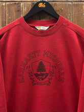 Load image into Gallery viewer, Carhartt Michigan Vintage 90s Crest Crewneck Red ABC Vintage 