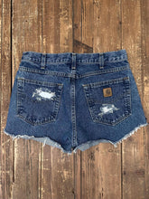 Load image into Gallery viewer, Carhartt Vintage 2000s Women's Denim Short ABC Vintage 
