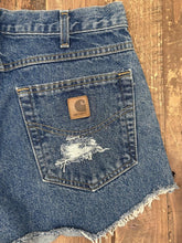 Load image into Gallery viewer, Carhartt Vintage 2000s Women's Denim Short ABC Vintage 