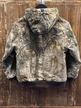 Load image into Gallery viewer, Carhartt Vintage 2000s Youth Real Tree Camo Duck Jacket ABC Vintage 