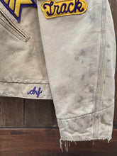 Load image into Gallery viewer, Carhartt Vintage 90s 1 of 1 Custom Chenille Patches Detroit Jacket Blanket Lined Faded Brown ABC Vintage 