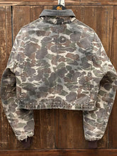Load image into Gallery viewer, Carhartt Vintage 90s 1 of 1 Custom Cropped Camo Jacket ABC Vintage 