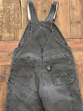 Load image into Gallery viewer, Carhartt Vintage 90s Double Knee Canvas Quilted Overalls Faded Grey ABC Vintage 