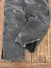 Load image into Gallery viewer, Carhartt Vintage 90s Double Knee Canvas Quilted Overalls Faded Grey ABC Vintage 