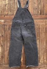 Load image into Gallery viewer, Carhartt Vintage 90s Double Knee Canvas Quilted Overalls Faded Grey ABC Vintage 