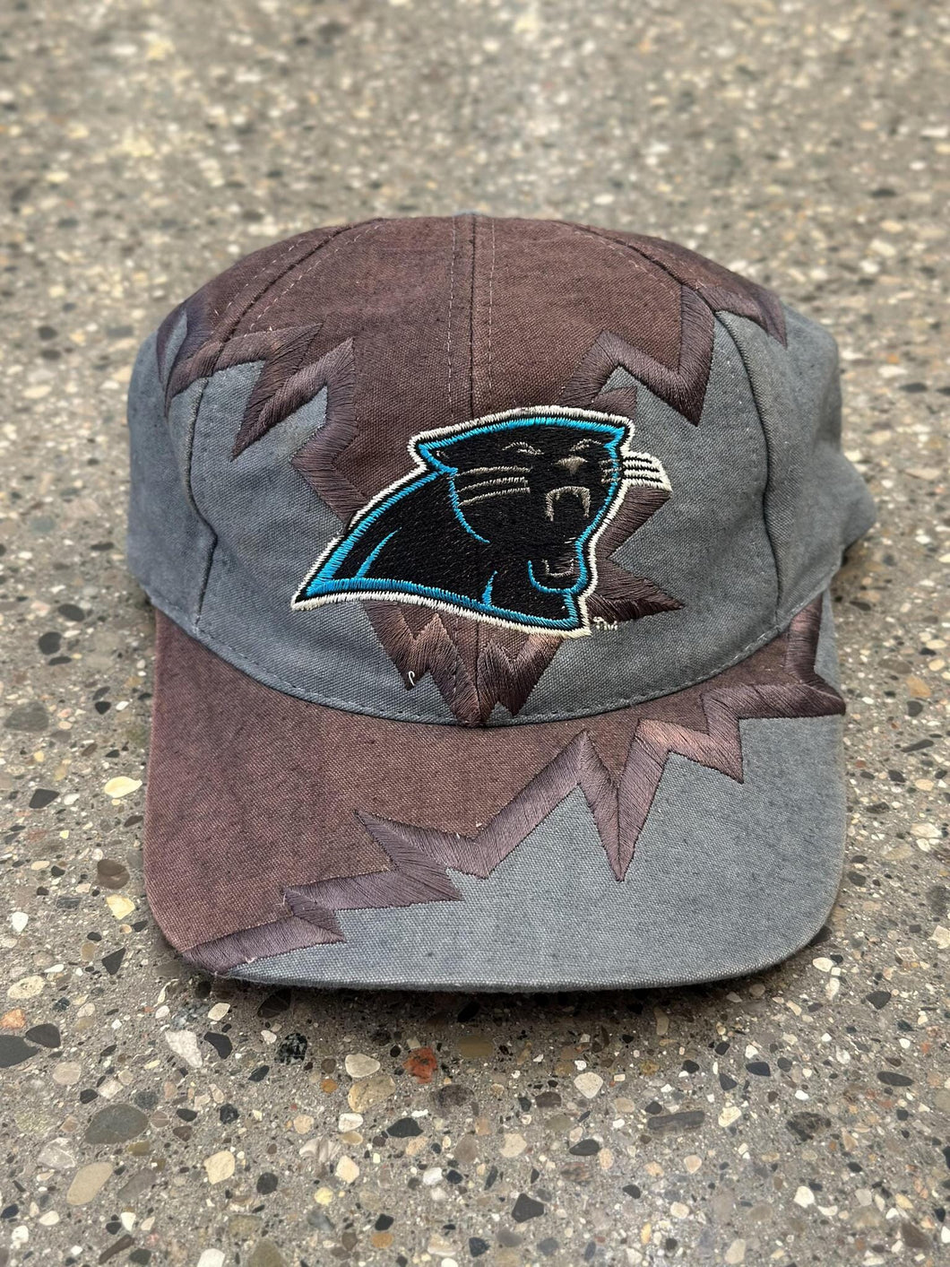 Carolina Panthers Vintage Shockwave Hat ABC Vintage 