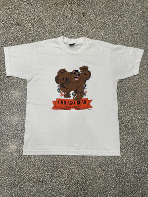 Chicago Bears Vintage 1989 Ursa Super White ABC Vintage 