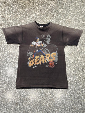 Chicago Bears Vintage 1990 Player Salem Tee Faded Black ABC Vintage 