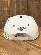 Load image into Gallery viewer, Chicago Bulls Vintage 90s TI$A Custom Snapback Aged White Black ABC Vintage 